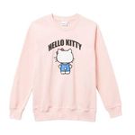 Hello Kitty Sanrio  Backside Print Sweatshirt Pink Size XL Sold Out Kidcore Cozy Photo 0