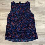 Armani Exchange Black, Blue & Red Layered Sleeveless Round Neck Tank Top Size XS Photo 6