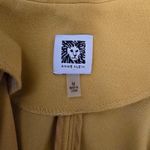 Anne Klein  Yellow Blazer Open Front Pockets Business Casual Career Medium Photo 5