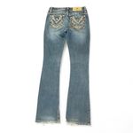Miss Me  Chloe Bootcut Jeans Size 26 Embellished Pockets Stretch Denim READ Photo 4