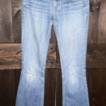 Anchor Blue  Est 81 Boot Daisy Stretch Denim Jeans Women's Sz 3 Photo 0