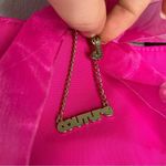 Juicy Couture Pink Bow Charm Tote Bag Girly Feminine Fun Funky Maximalist Bling Photo 2
