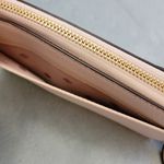 Kate Spade NWT Warm Beige Pebbled Leather Large Neda Studded Zip Wallet NWT Photo 8