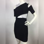 Ygal Azrouel Cutout Bodycon Dress Black White Size 0 Photo 7