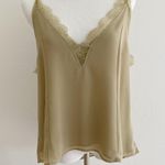 Listicle Women’s Tan Lace Camisole Top Size Large Photo 0