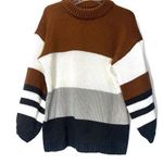 Entro  Stripe Sweater Women’s Small Photo 0
