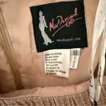 Mac Duggal  Pink Shimmering Pleated 3/4 Sleeve Ball Gown 30700 Women’s Sz 10 Photo 6