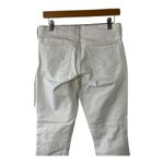 Gap  White Skinny Fit Jeans Women's Size 6 28 Regular Distressed Inseam 30" Photo 5