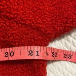 Miss Love  boutique bomber jacket Red teddy bear front pockets size small. Photo 6