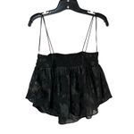 Urban Outfitters Black Satin Babydoll Cami Adjustable Straps Size M Photo 3