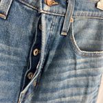 Madewell Rivet & Thread Jeans Distressed 5-Pocket Button Fly Straight Leg Size 28 Photo 4