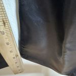 Gap  Pants Womens 32 Black 70s Flare High Rise Faux Leather Retro Boho Style Photo 9