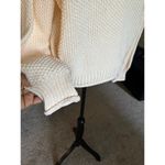 Oversized Chunky Knit Turtleneck Sweater Light Peach Cozy Comfy Warm M Size M Photo 2