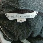 Threads 4 Thought  Gray Half Zip Hooded Sweatshirt XS Photo 2