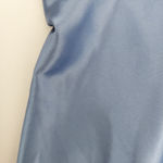 light blue silk prom dress Photo 5