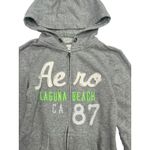 Aeropostale Sweatsuit Set Womens Small Gray Zip Hoodie Spellout Retro Cozy Y2K Photo 10
