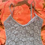 baby blue lace v neck cami Photo 4