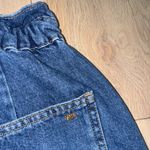 ZARA  Paperbag Denim Blue Jeans Size 10 Photo 5