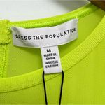 Dress the Population  Aitana Dress Yellow Chartreuse
Mesh Mini Bodycon Bandage M Photo 9