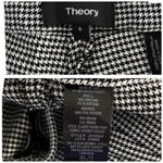 Theory Houndstooth Print Size 6 Skinny Crop Pant 24 Inch Inseam Classic Preppy Photo 9