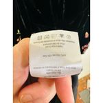 RIXO Black Floral Embroidered Velvet V Photo 13