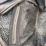 Sole Society Women's Brown Gray Faux Leather Lined Adjustable Mini Backpack Bag Photo 11