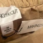 Making the Cut Deconstructed Strapless Corset halter Top size Medium corduroy Photo 11