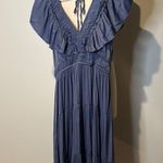 Joie  Gray Ruffled‎ Wrap Dress for Wedding Guest Photo 0