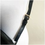 Michael Kors  Viv Black Pebbled Leather Top Handle Drawstring Zipper Backpack Photo 7