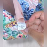 FAISCA Women’s Bright Spring Floral Business Casual Blazer Jacket Pink Size M Photo 3