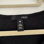 AQUA  Knit Top Black size S Photo 1