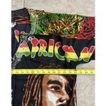 Jessica Taylor Bob Marley Sz. XL Lightweight Pullover Blouse Rasta Jamaica Photo 3