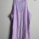New Balance Women Athletic Lilac/purple Tank Top Size S. Photo 0