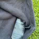 TNA Ribbed Cropped Black Top Size M Photo 2