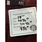 Kut From The Kloth Womens Jeans Red Size 12 BOYFRIEND Catherine Corduroy Blend Photo 8