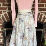Star City VINTAGE floral midi skirt size Photo 0