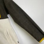 Picture Organic Arcca Snap Fleece Womens Small Brown Yellow Pocket Outdoors Ski Photo 5