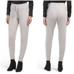 Magaschoni 💕💕 100% Cashmere Cable Knit Joggers ~ Oatmeal Heather Small S NWT Photo 10