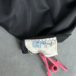 Vintage Philmaid Full Slip Dress Chemise Size 36 Quilted Lined Lace Bust Black Photo 6