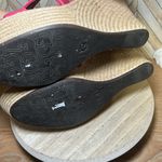 UGG  Australia Jackilyn Pink Leather Sling Back‎ Wedge Sandals Vacation Summer Photo 3