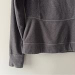 The North Face  Gray Fleece Hoodie Jacket Full Zip Long Sleeve Pockets Drawstring Photo 8