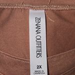 Zenana Outfitters Viscose Ruffle Hem Long Maxi Dress W/ Side Pockets Size 2x Photo 5