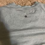 Lululemon heathered light blue v neck t shirt size medium Photo 5