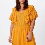 Scotch & Soda  Ruffled Swiss-Dot Dress Medium Photo 0