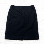 Banana Republic  Sloan Knee Length Black Mid Rise Pencil Skirt Size 8 Photo 0