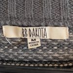 BB Dakota Striped Cropped Pullover Sweater - Medium Photo 1