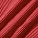 Berlook Red Ribbed High Cut Wide Waistband Bikin Bottom ONLY 70 Size L Photo 7