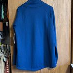 ATHLETA NWT $109 Cozy Karma Asym Pullover Navy Size M Photo 5