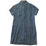Faded Glory Vintage  Women's 8 Button Down Denim Dress Knee Length Casual Cotton‎ Photo 1