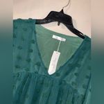Sign Here Signature Clothing NWT womens shirt size Large, Green Photo 1